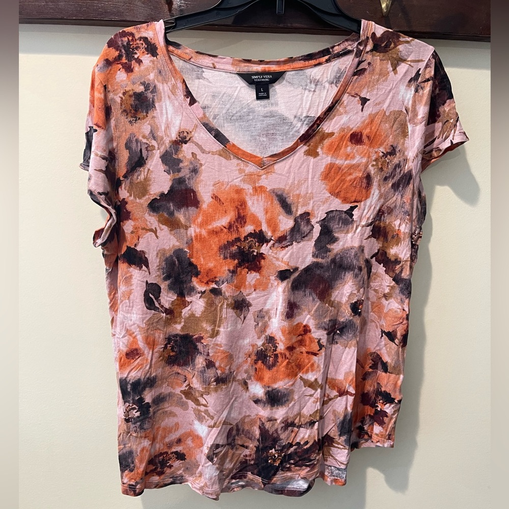 Multi color shirt/blouse from Vera Wang